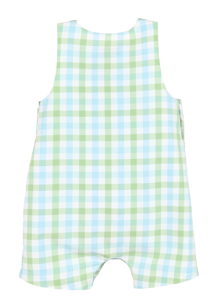 Pastel Plaid John John- Blue
