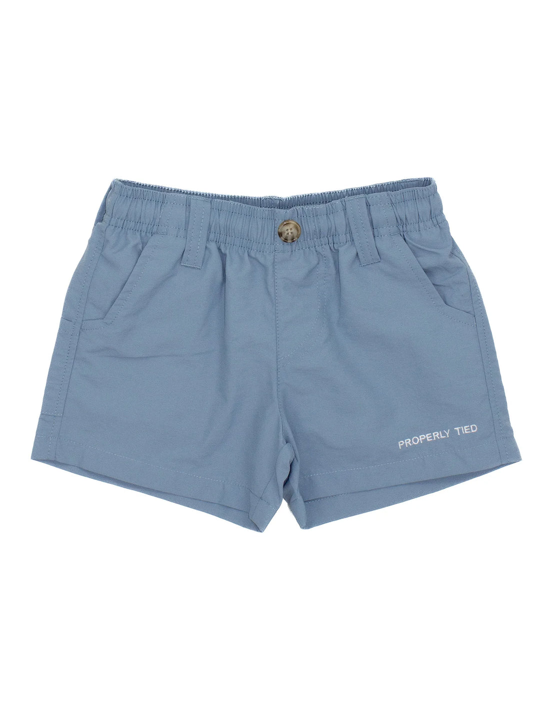 Boys Mallard Short- Stone Blue