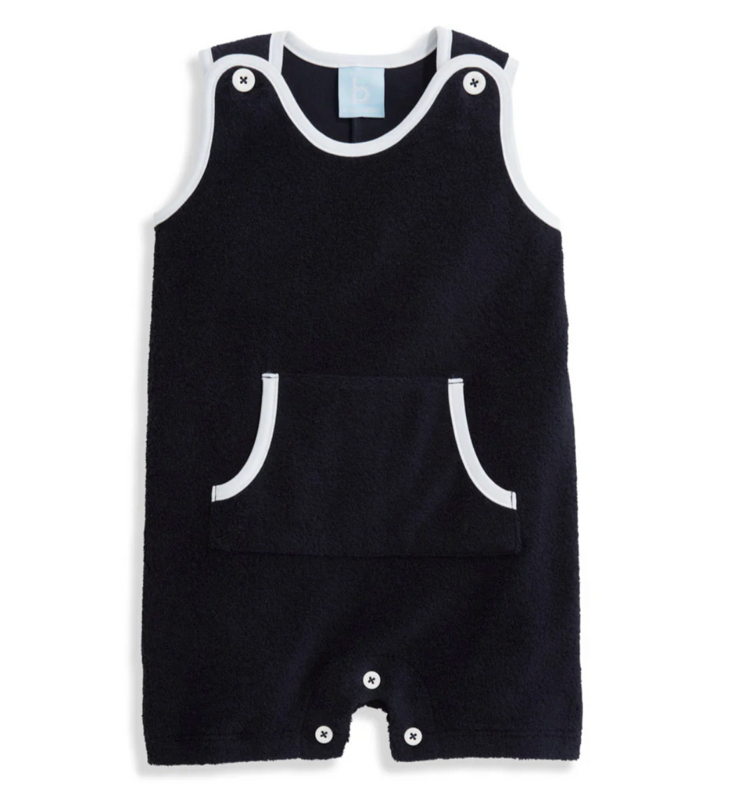 Terry Jude Overall - Navy with White