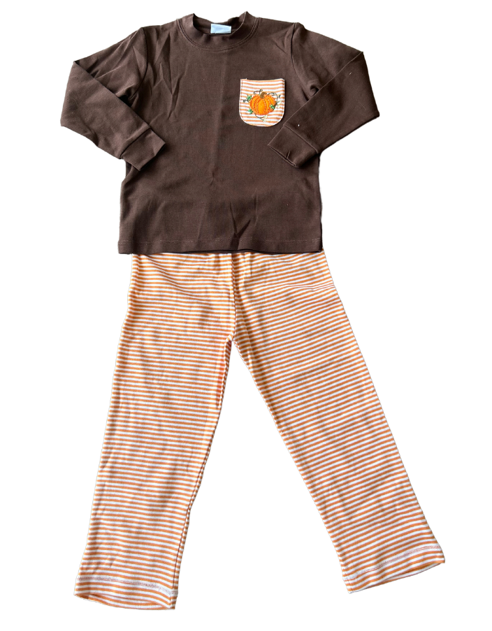 Pretty Pumpkin Pants Set