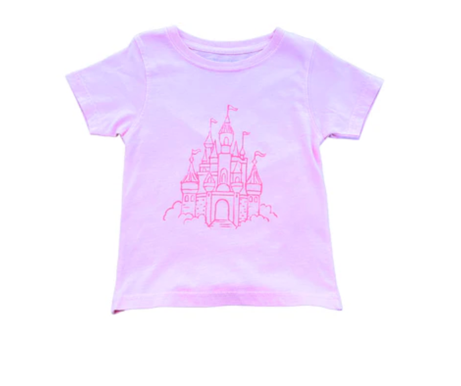Pink Castle SS Tee