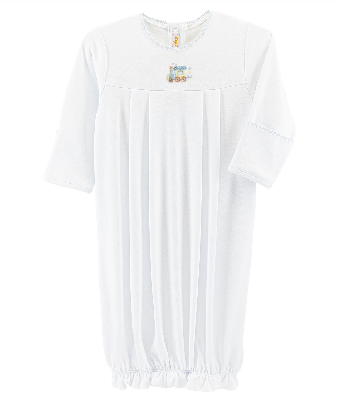 Crochet Trim Gown- Little Train