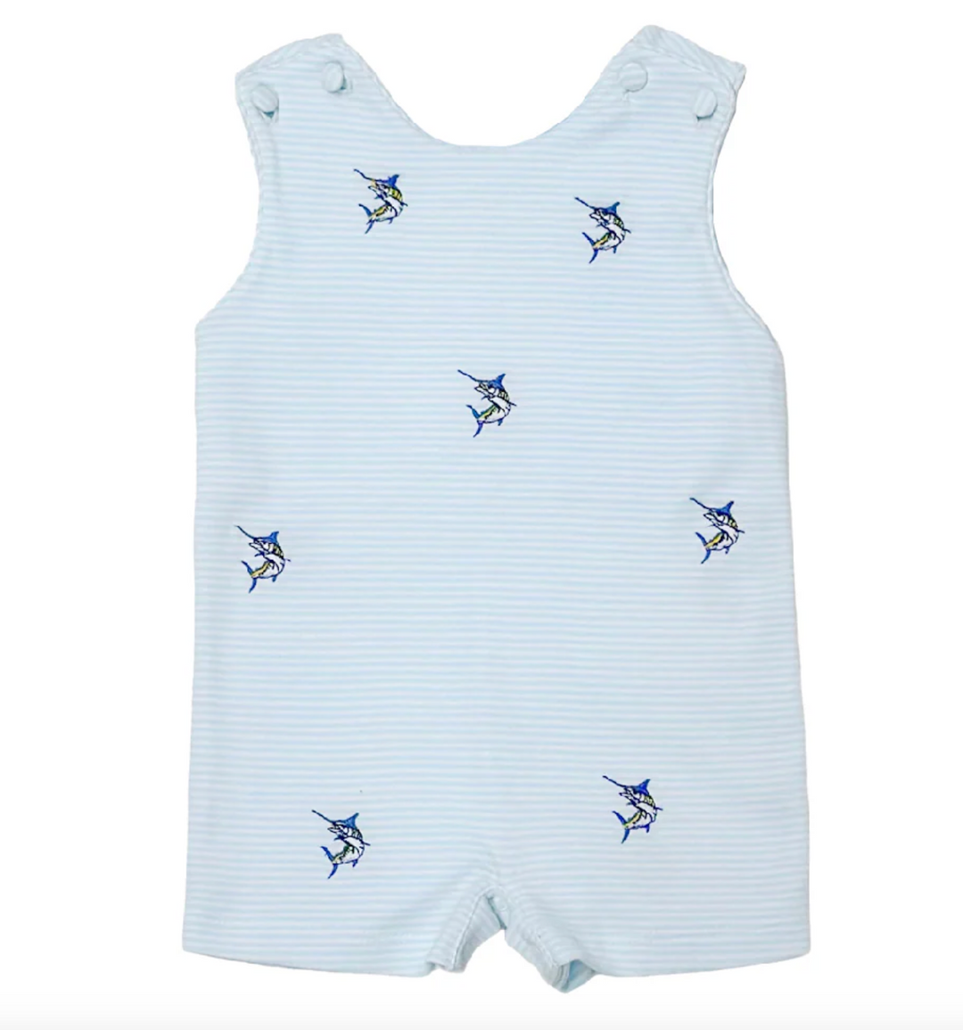 Swordfish Ashton Shortall- Light Blue Stripe