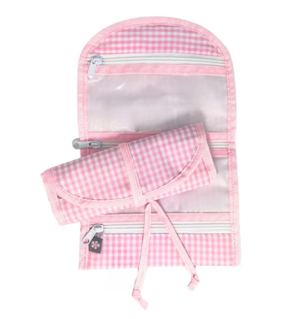 Mini Hang Around- Pink Gingham