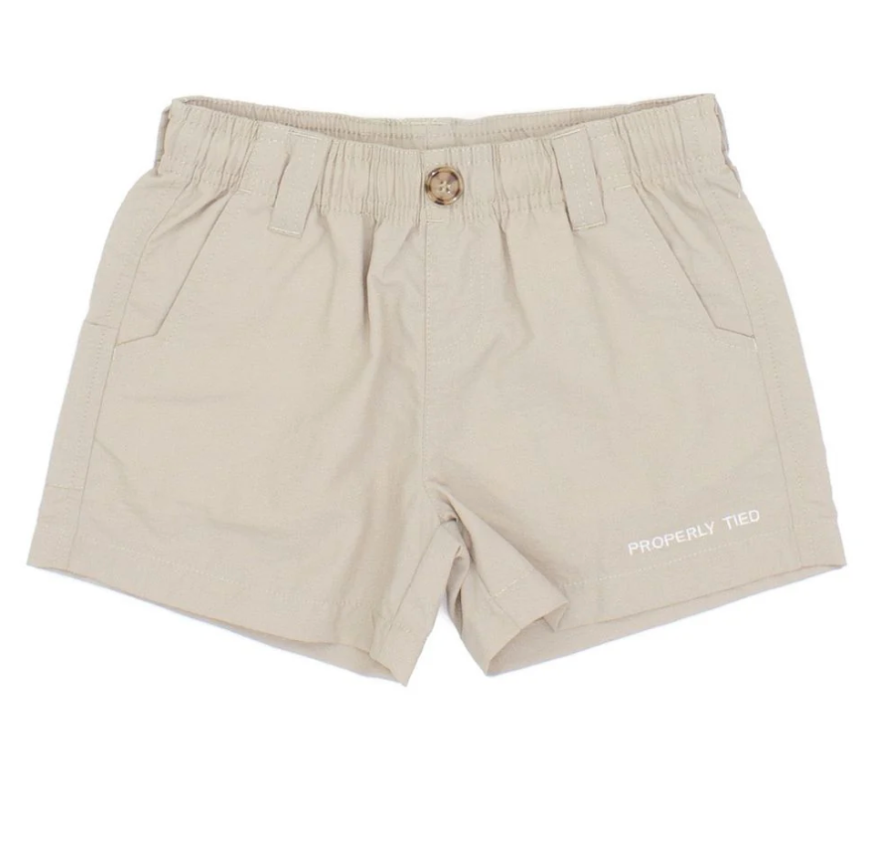 Boys Mallard Short- Khaki