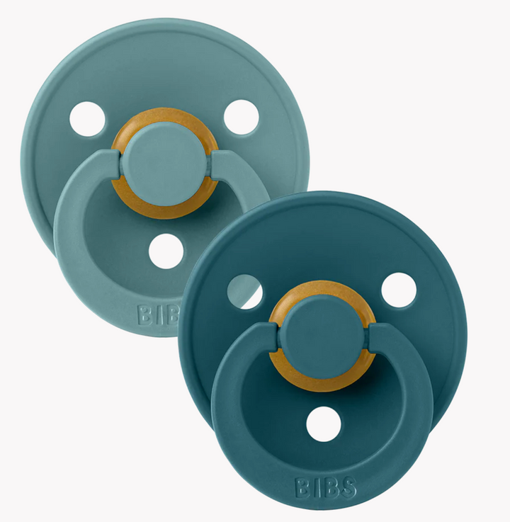 Colour Pacifiers 2 Pack- Size 1