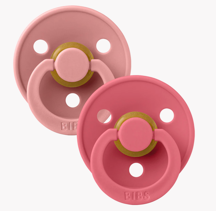 Colour Pacifiers 2 Pack- Size 1