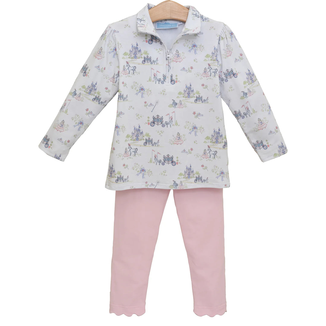 Once Upon a Time 1/4 Zip Pullover Set