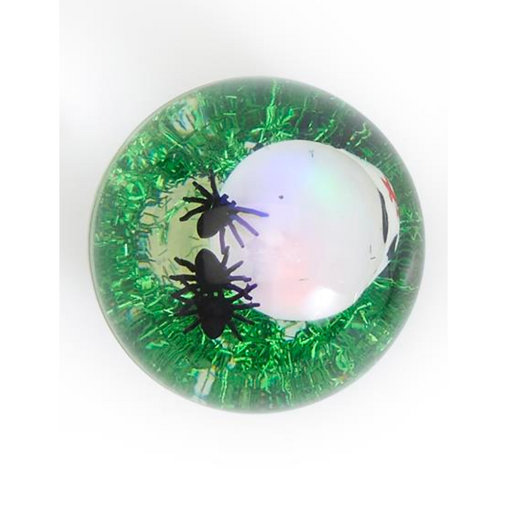 Light Up Skull & Spiders Bouncing Ball