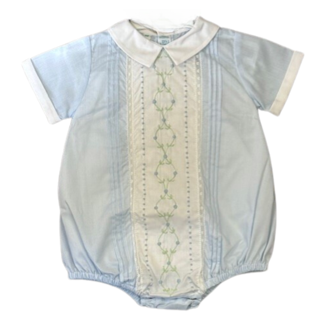 Boys Vintage Bloom Romper