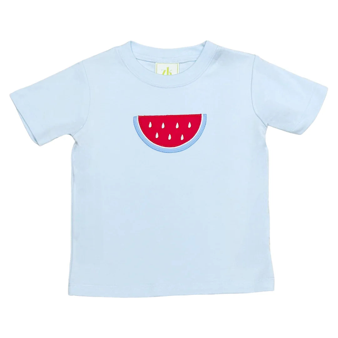 Watermelon Harry's Play Tee- Light Blue