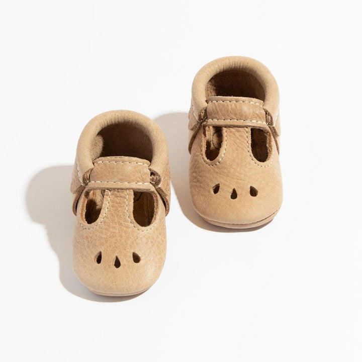 Weathered Brown Mary Jane Baby Shoe- Soft Sole