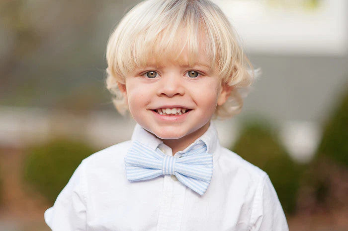 Baylor Bowtie Breakers Blue Seersucker