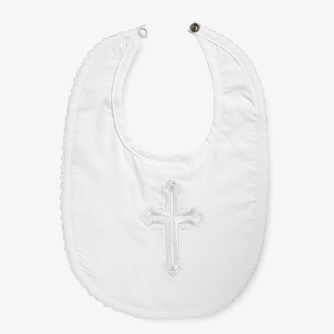 Baby Boy Christening Bib
