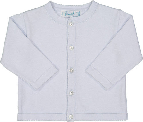 Classic Knit Cardigan- Blue