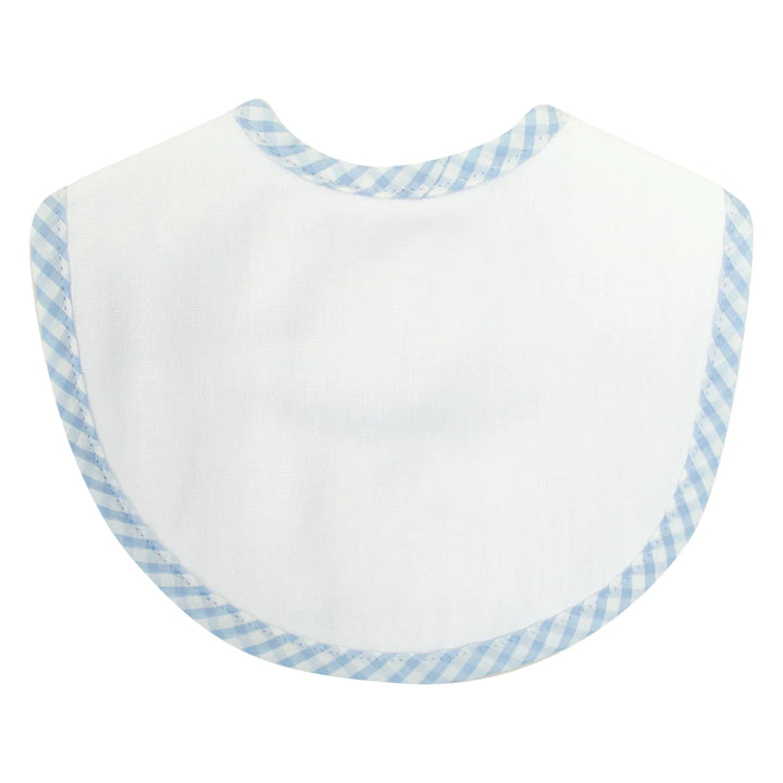 Big Check Burp Cloth Basic Bib