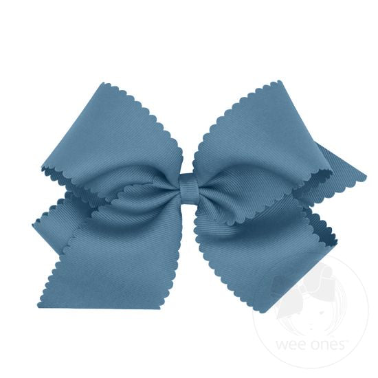 Medium Scallop Edge Bow