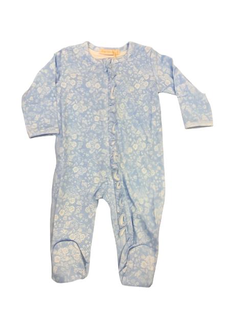 Blooming Garden Footie with Ruffles