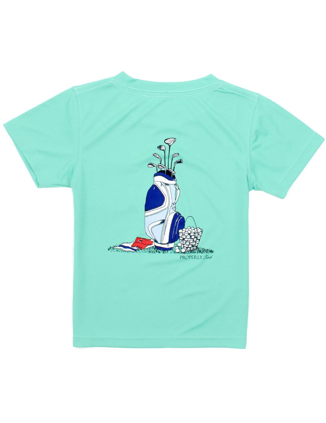 Performance Tee SS- Golf Clubs Soft Green