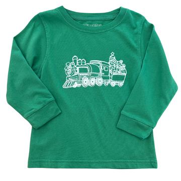 Holiday Train Tee- Green