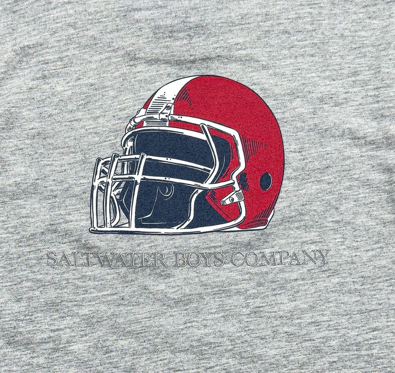 SS Helmet Graphic Tee- Grey