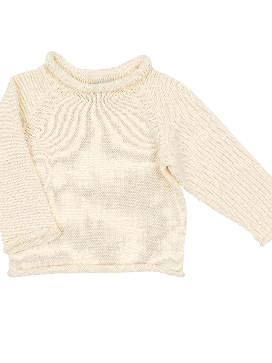 Essentials Knits Raglan Sweater- Ivory