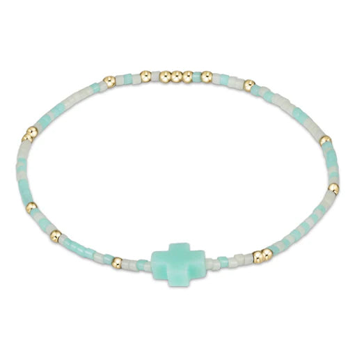 egirl Hope Unwritten Signature Cross Bracelet- What I Mint to Say
