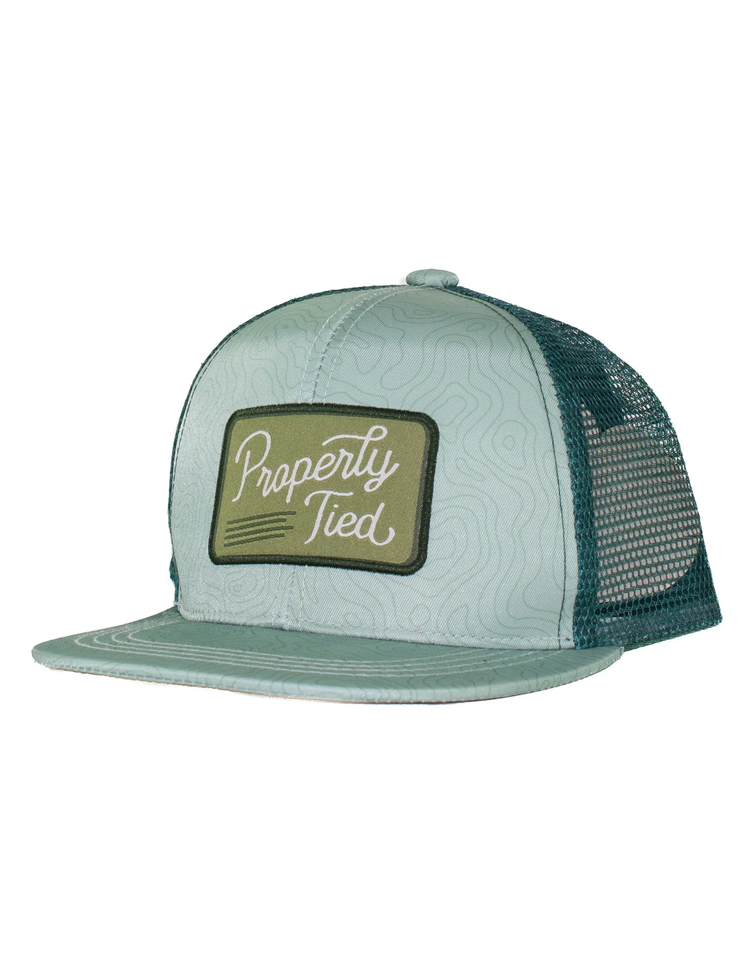 Boys Sportsman Trucker Hat- Moss Topo