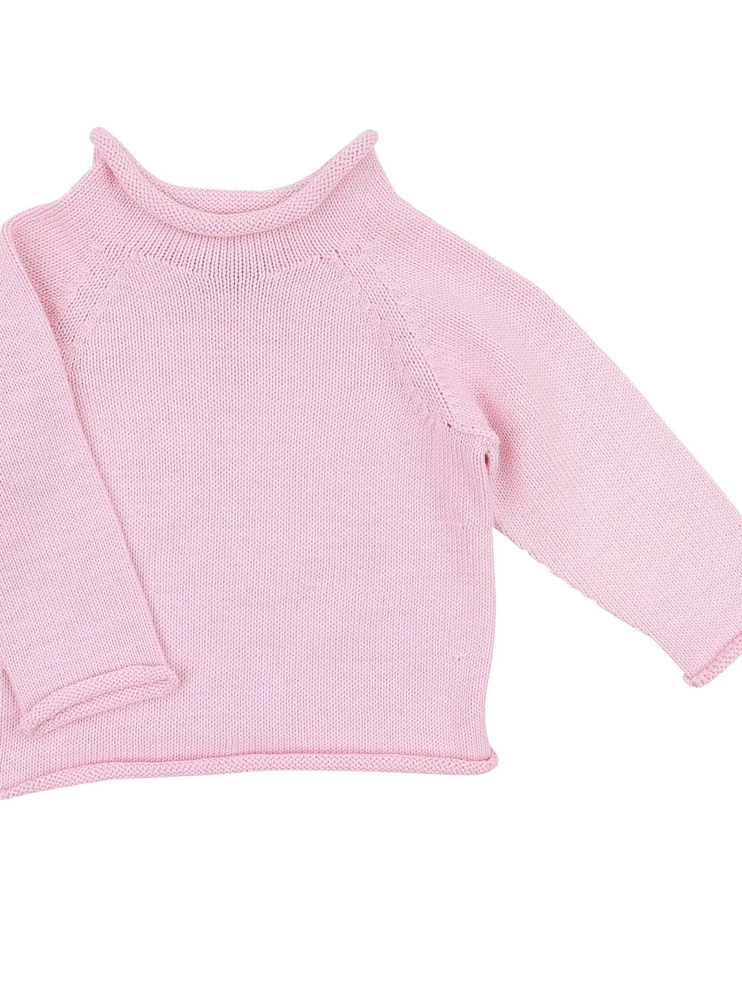 Essentials Knits Raglan Sweater- Pink