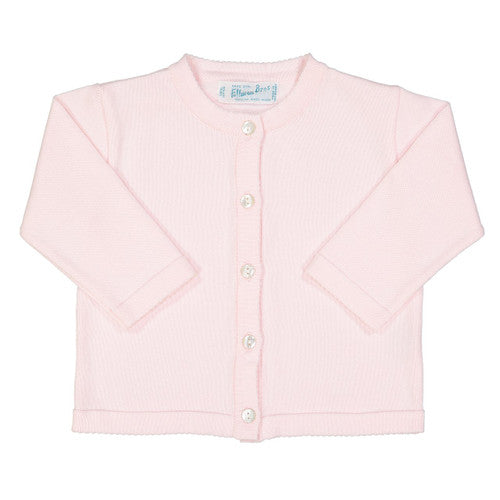 Classic Knit Cardigan- Pink