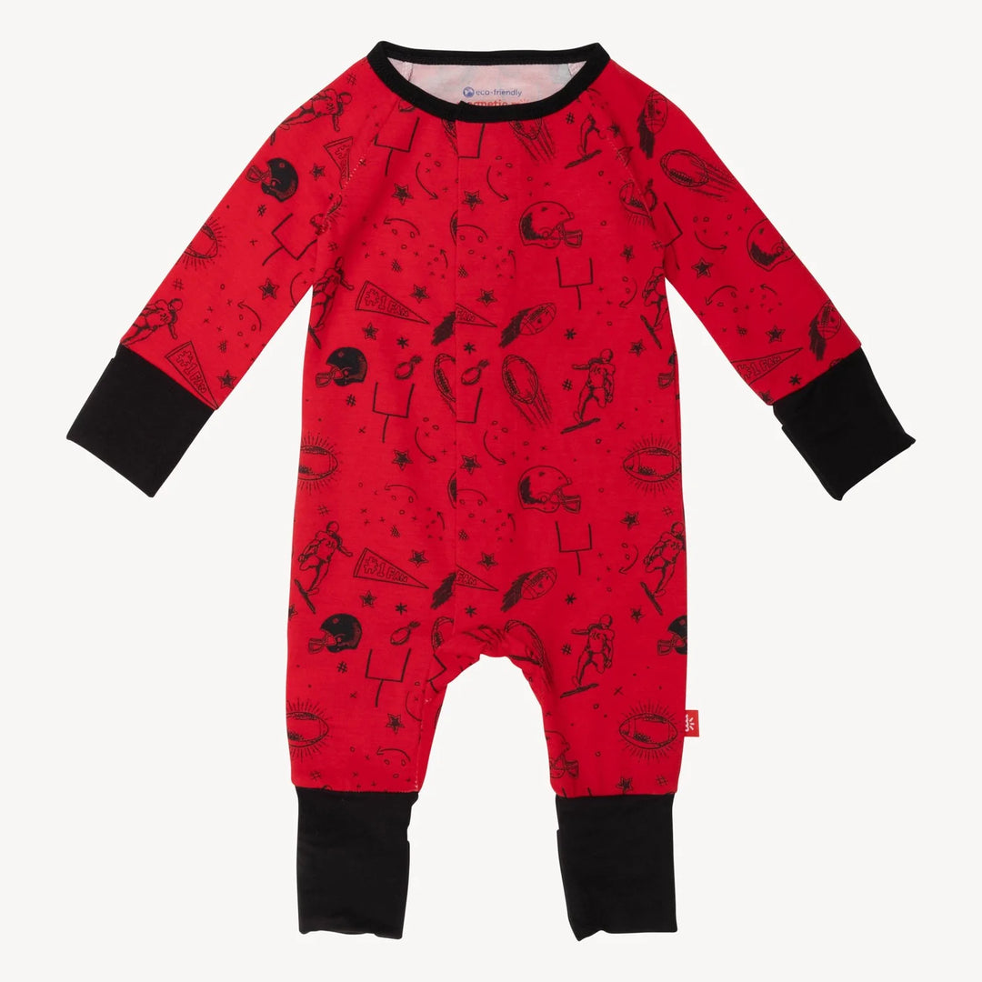 Red Game Day Modal Magnetic Coverall