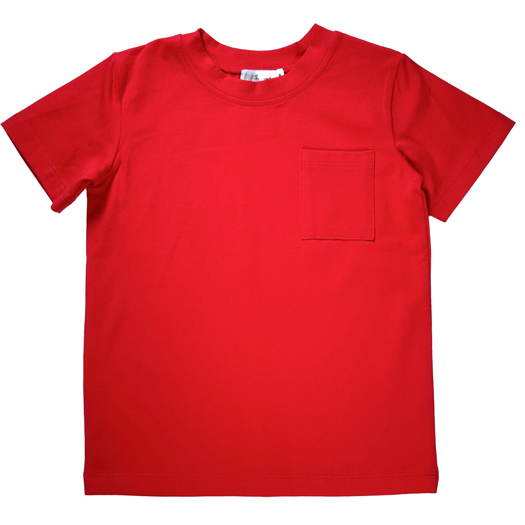 Red Crew Neck T-shirt