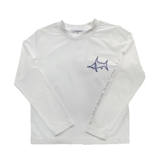Tybee Rashguard- White