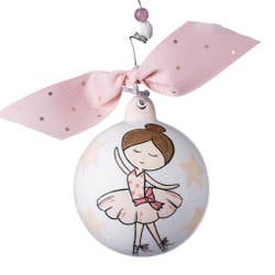 Ballerina Ball Ornament