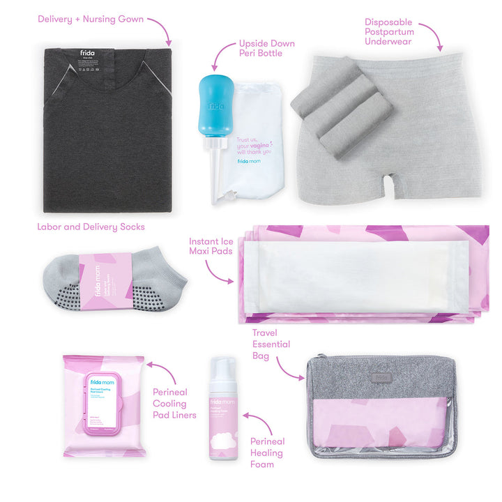 Labor + Delivery Postpartum Essentials Complete Kit