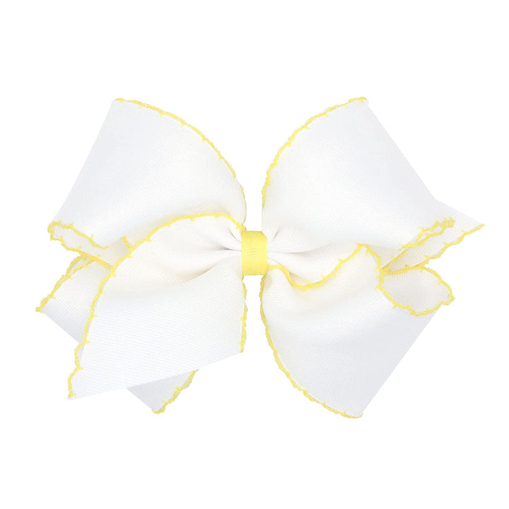 Mini Grosgrain Moonstitch Bow, More Colors