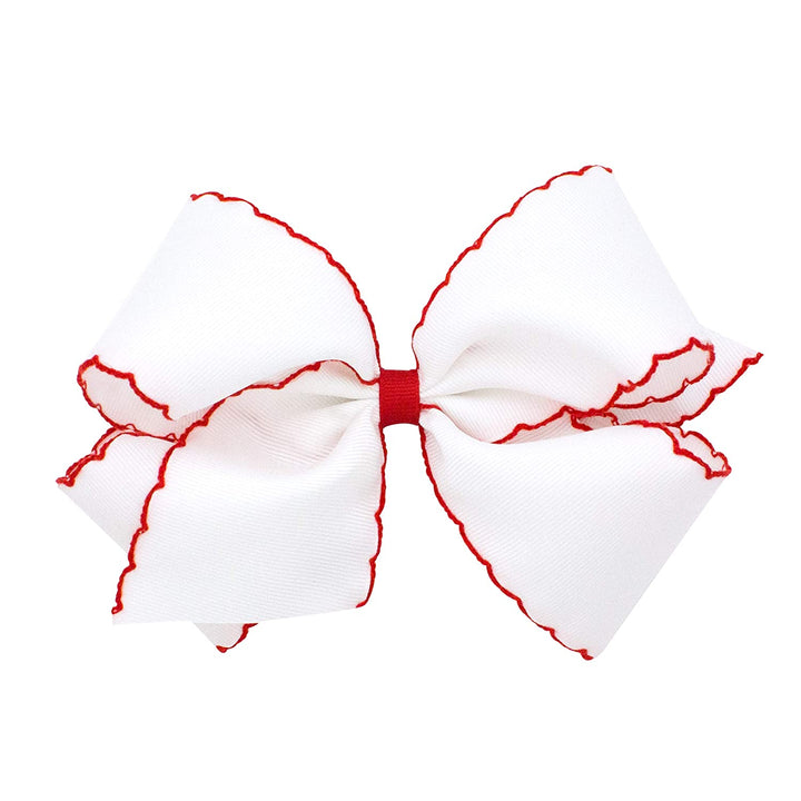 Mini Grosgrain Moonstitch Bow, More Colors