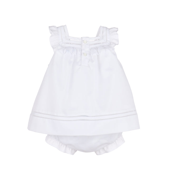 Heirloom Float Dress- White