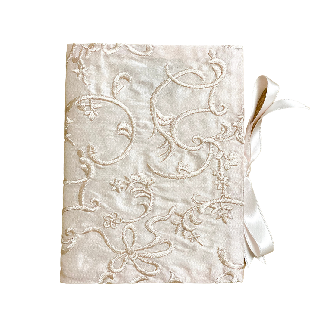Avon Pink Embroidery Photo Album Book