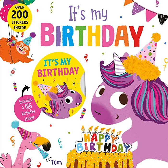 It's My Birthday Book, Pink