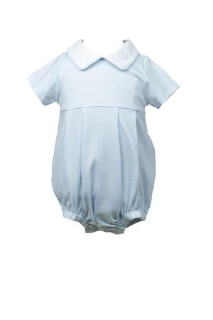 Proper Basics Blue Short Sleeve Bubble