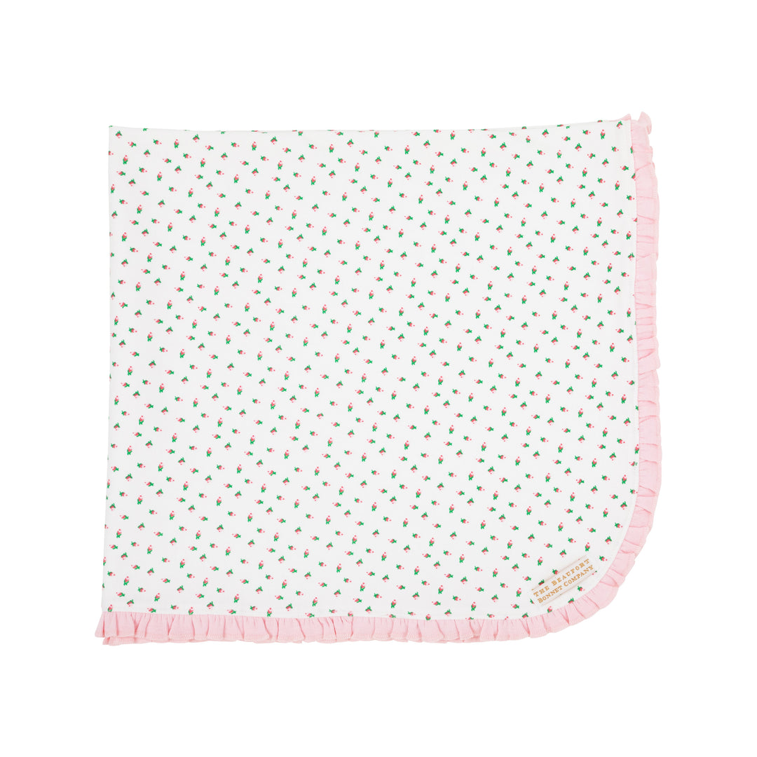 Baby Buggy Blanket- Port Royal Rosebud