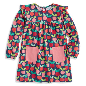 Peyton Pima Dress- Apples