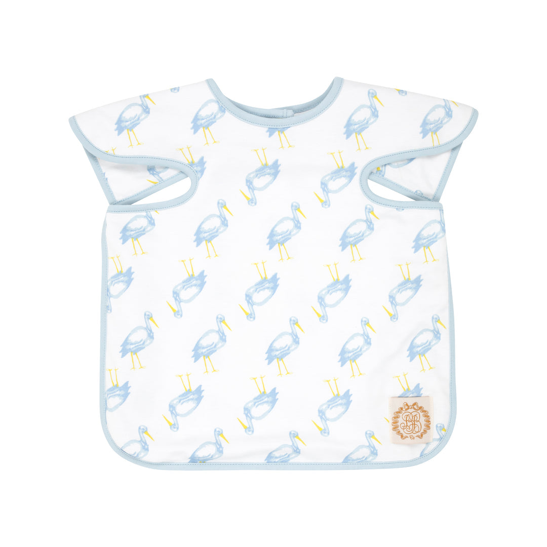 Big Bite Bib- Sir Proper Stork