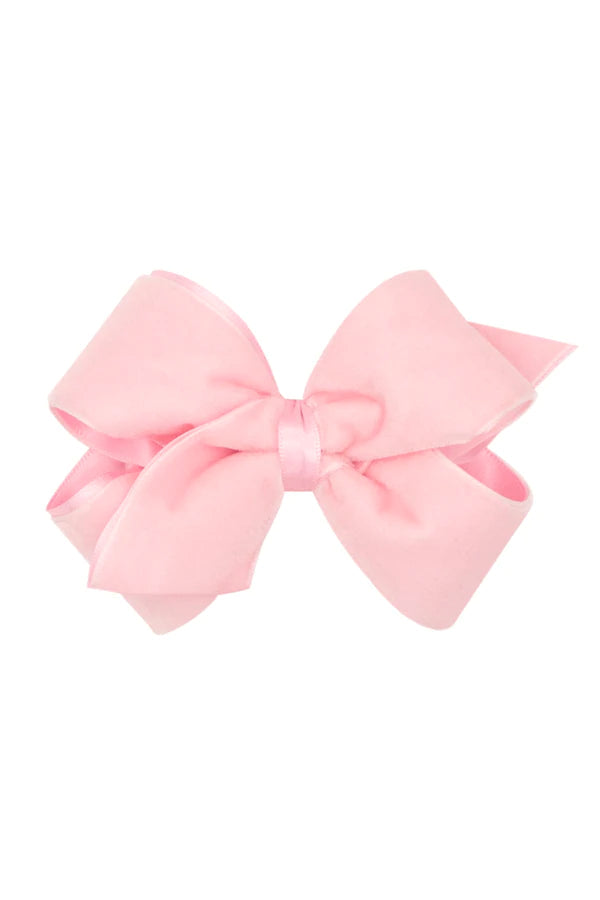 Small Satin Lined Velvet Bow