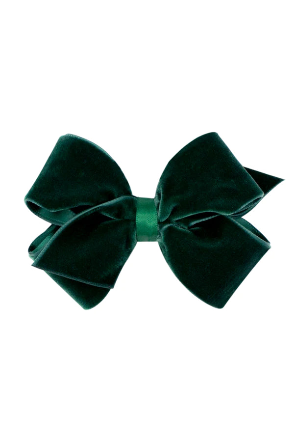 Small Satin Lined Velvet Bow
