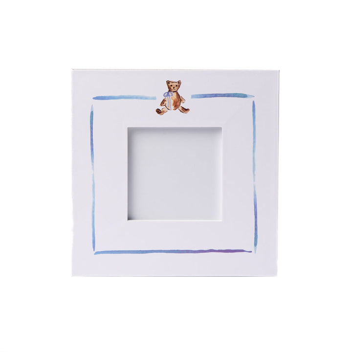 Teddy Bear Frame with Bow