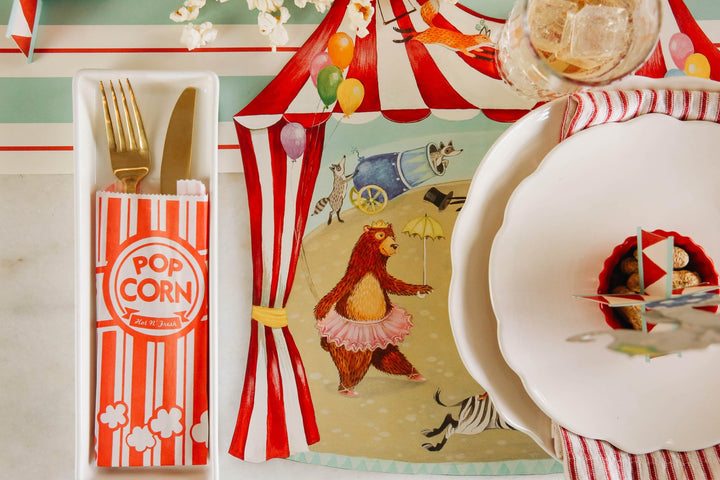 Die Cut Circus Tent Placemat