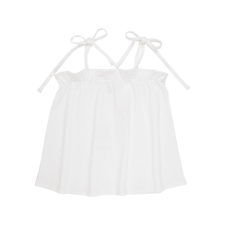 Lainey's Little Top(Pima)- Worth Avenue White