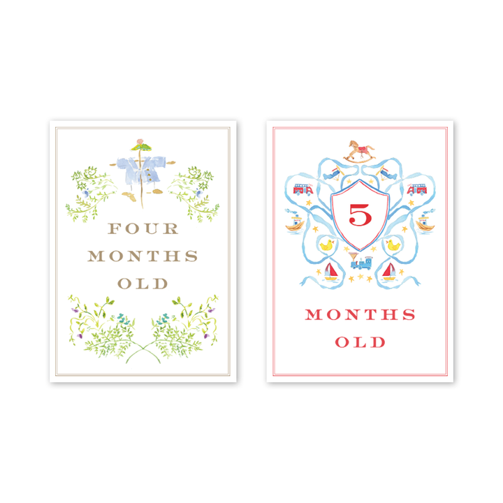 Joys of Boys Milestone Cards